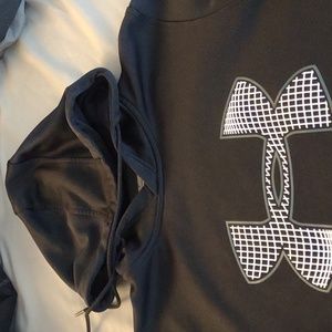 Black armor hoodie Cold gear